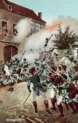 Waterloo 1815, Attack of the Farm of Hougoumont